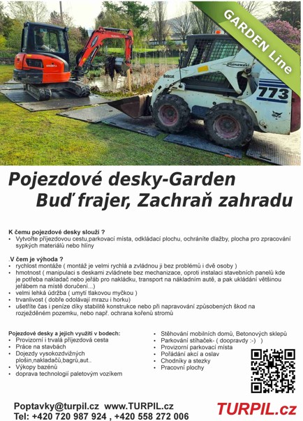 Pojezdové desky-leták-Garden